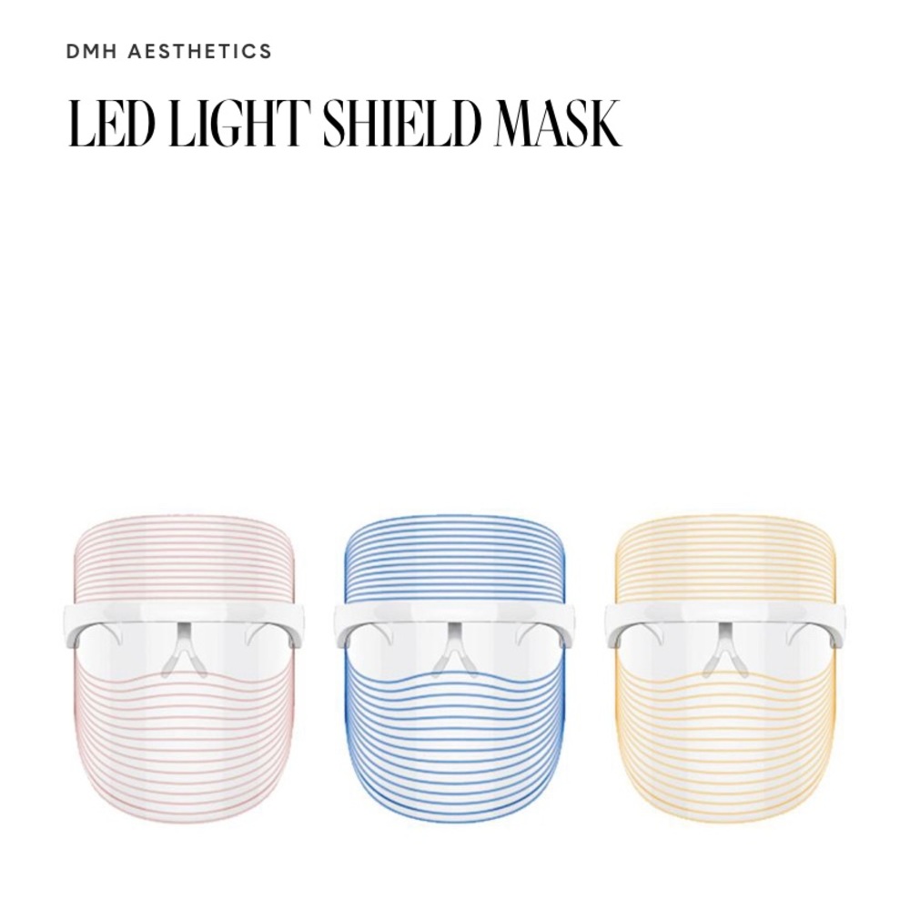 LED light shield mask